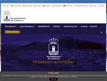 Tablet Screenshot of cistierna.es